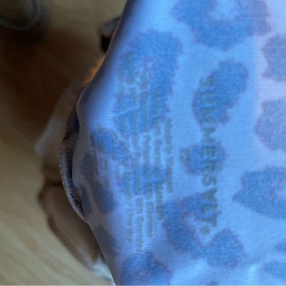 Summersalt The Perfect Wrap One-Piece - Leopard 12 - Picture 2 of 3